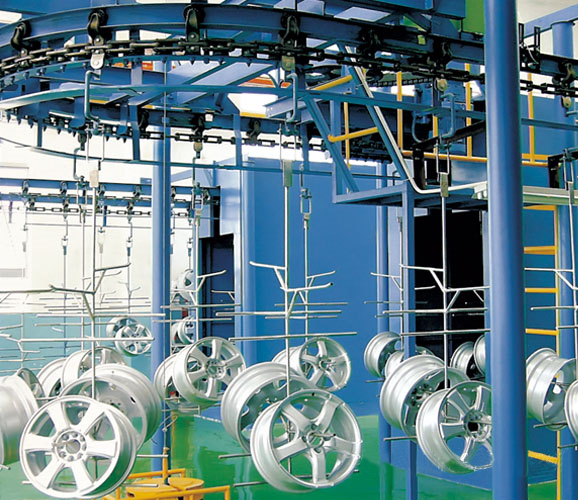 OEM/ODM Supplier Teflon Thermocouple - Overheadhanging powder coating production line for car parts – FOD Electrical Eng