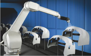 Automatic Bumper Painting Robot for Automotive Parts