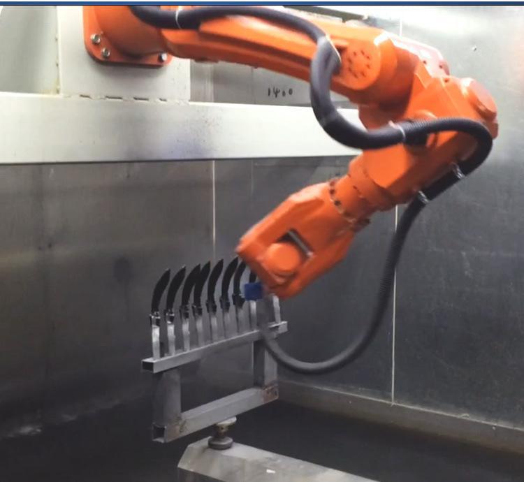 Free sample for Steel Plate Painting Equipment - Robot Automatic painting production line for car parts – FOD Electrical Eng