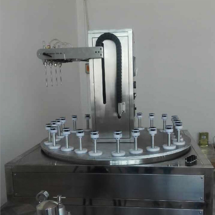 ગ્લાસ પરફ્યુમ બોટલ પેઇન્ટ સ્પ્રેઇંગ મશીન