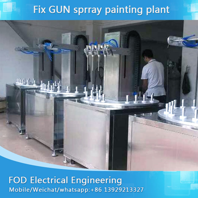 Inside paint coating painting machine for bottle