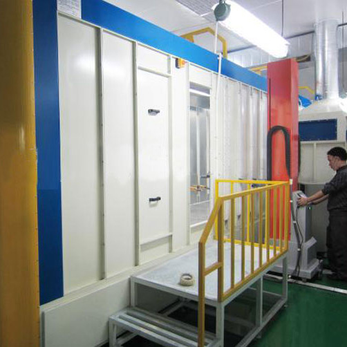 Powder coating spray painting hot air circulation drying oven