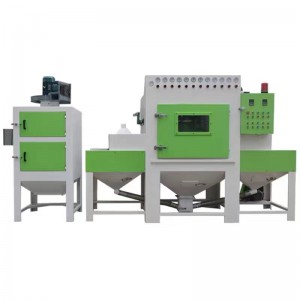 Alloy plate sandblasting machine